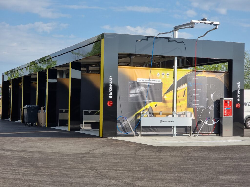 Spalatorie auto self service Eurowash